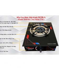 Bếp Gas Đơn Mặt Kính Seika SKB011 - Hàng Chính Hãng