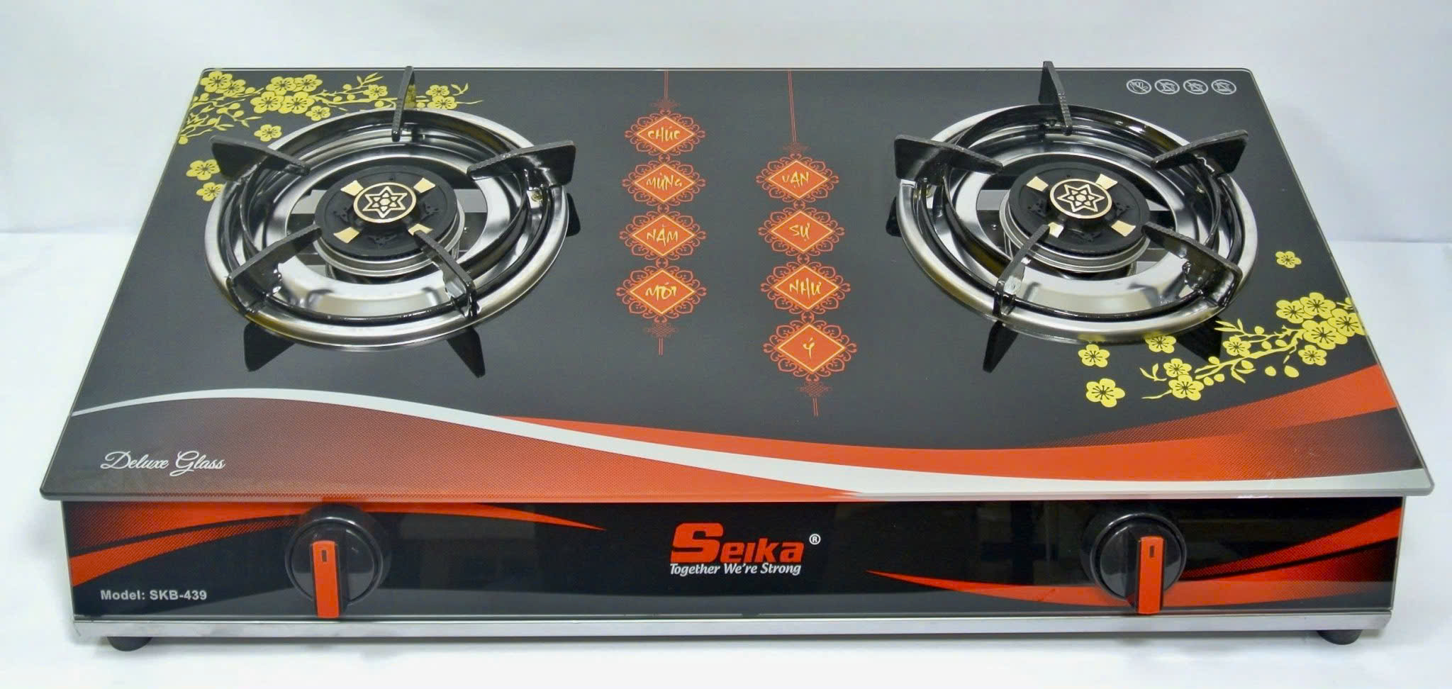 Bếp Gas Đôi Mặt Kính SEIKA - SKB 439 - Hình ảnh 2