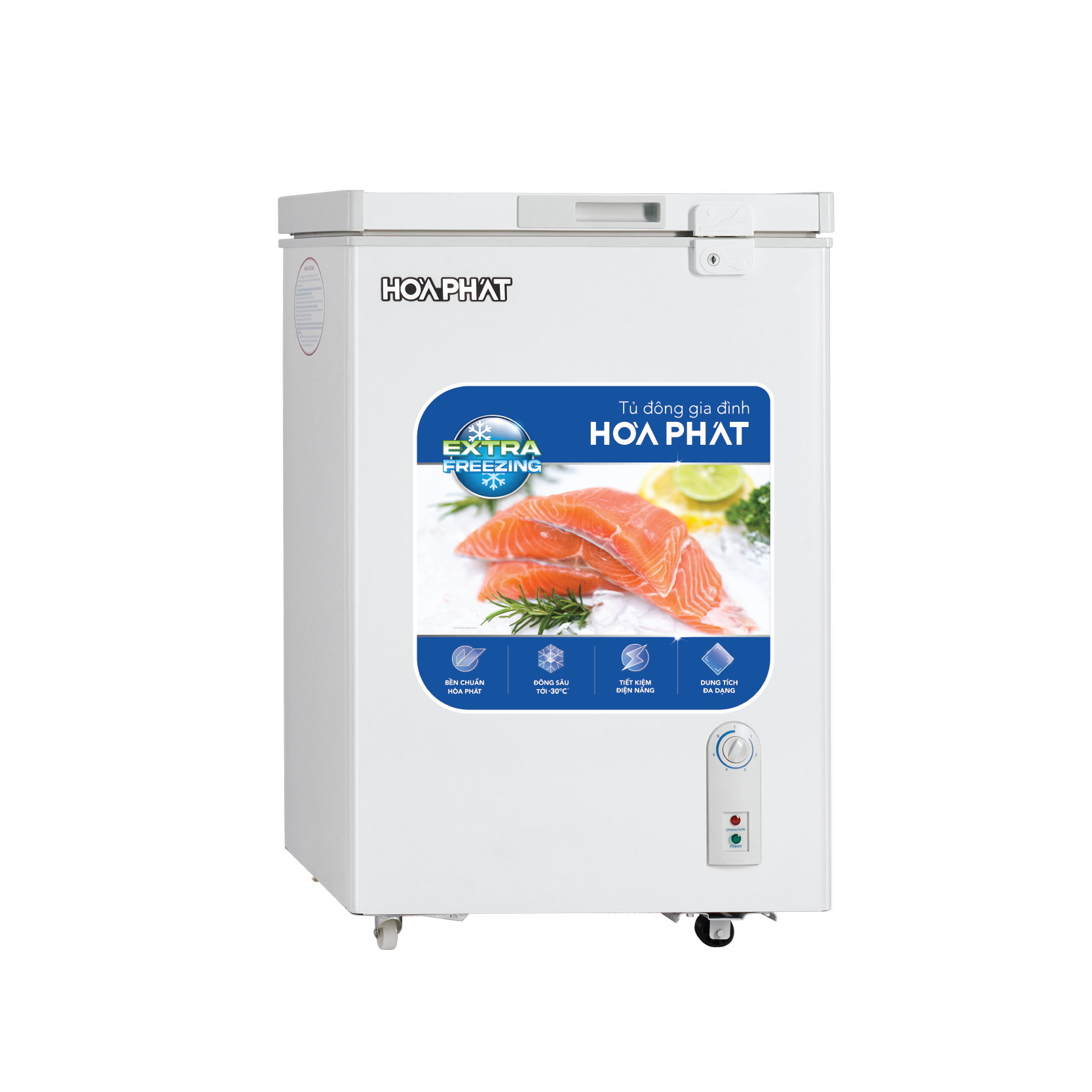 Tủ đông mini Hòa Phát HPF AN6107 107 lít - Hình ảnh 2