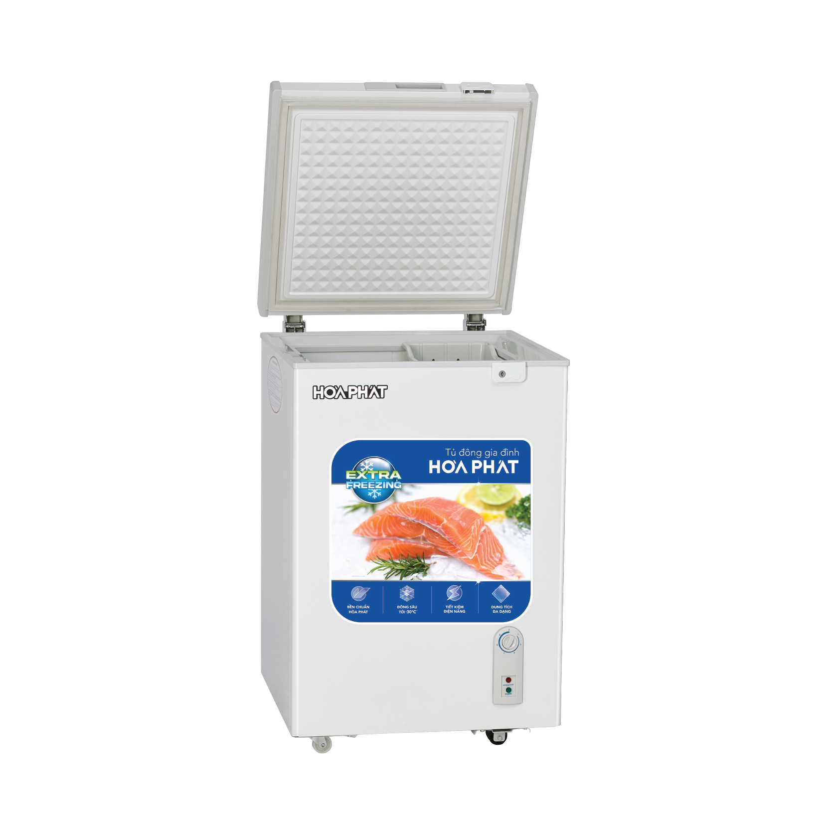 Tủ đông mini Hòa Phát HPF AD6107 107 lít - Hình ảnh 4