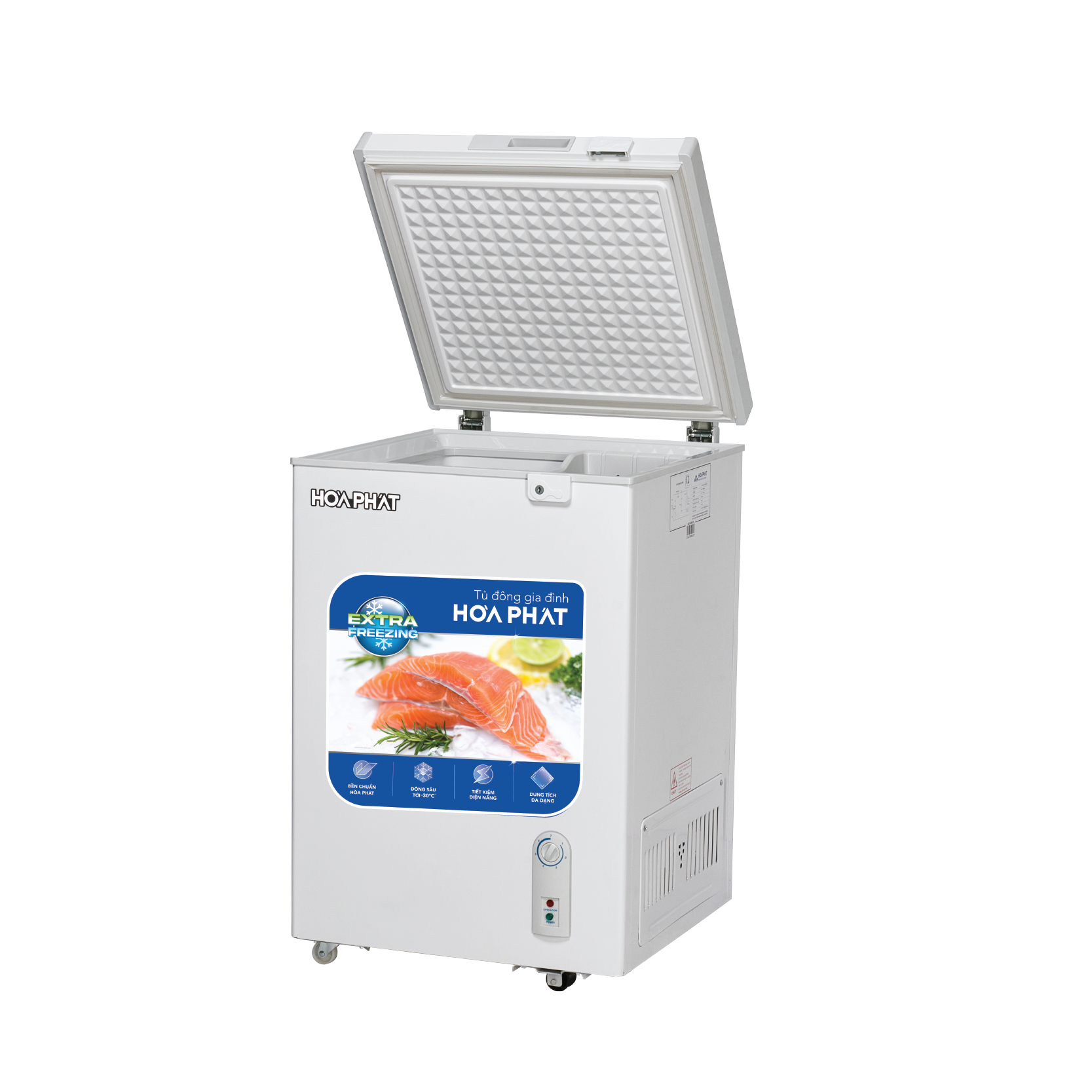 Tủ đông mini Hòa Phát HPF AN6107 107 lít - Hình ảnh 6