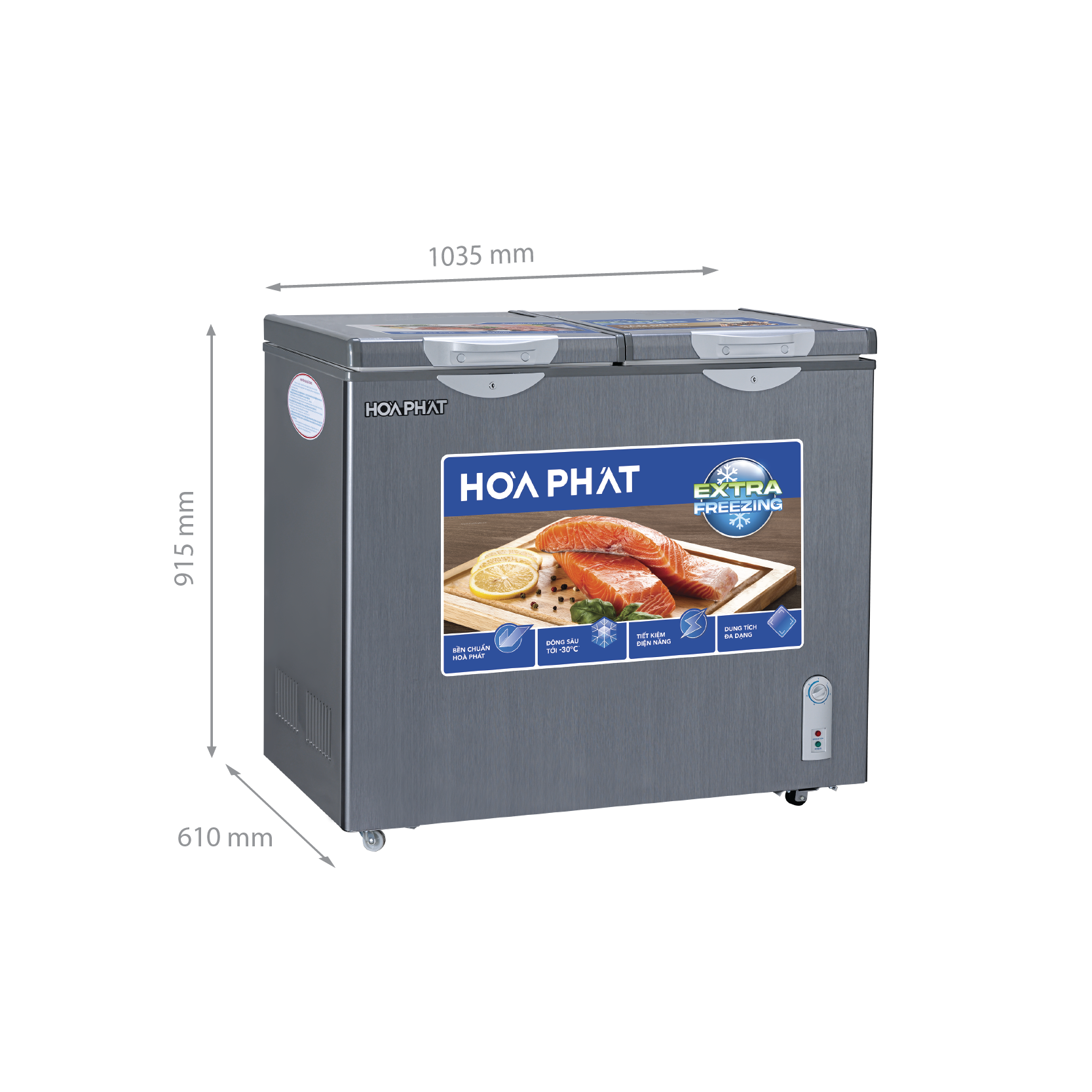 Tủ đông Hòa Phát HPF BD6205G 205 lít - Hình ảnh 7