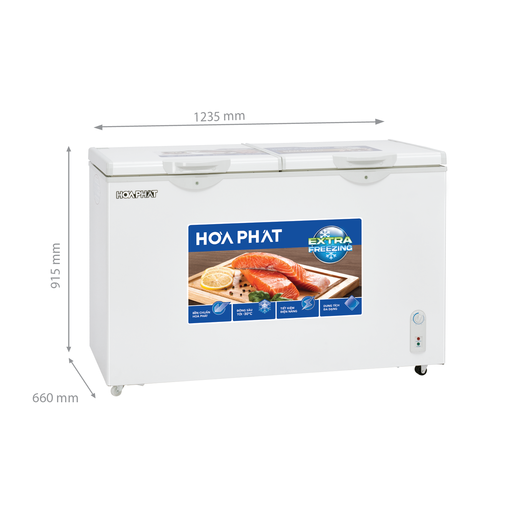 Tủ đông Hòa Phát HPF BN6271 271 lít - Hình ảnh 5