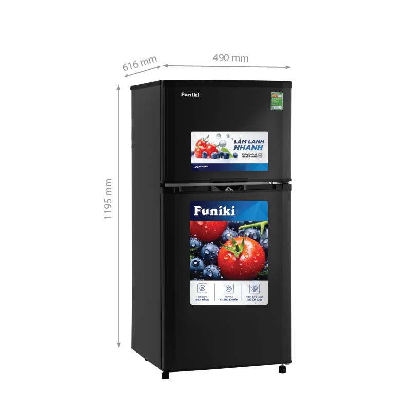 Tủ lạnh Funiki HR T6159TDG 159 lít - Hình ảnh 5