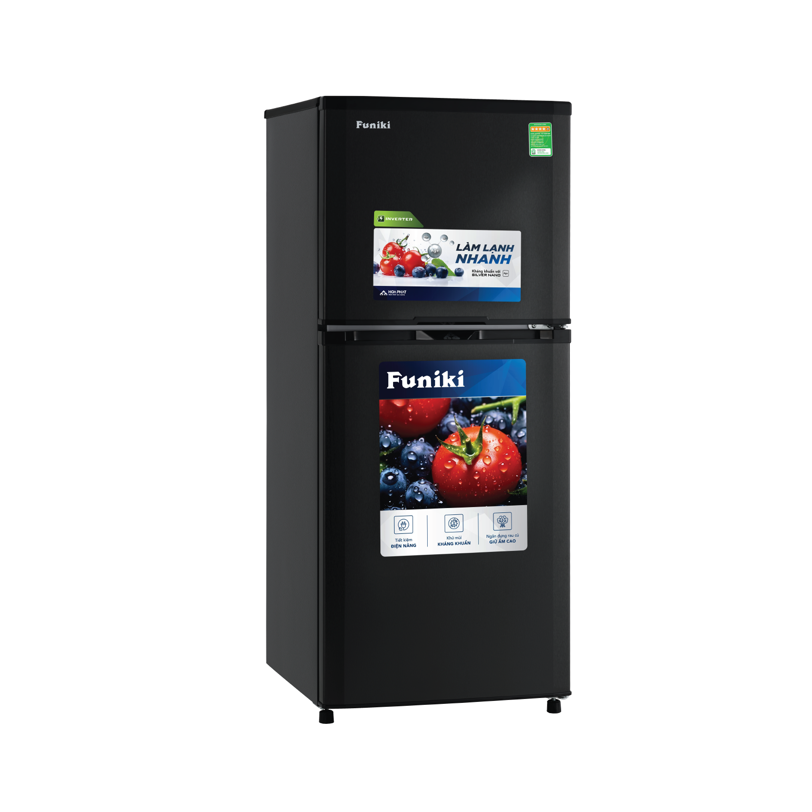 Tủ lạnh Funiki Inverter HR T8185TDG 185 lít - Hình ảnh 2