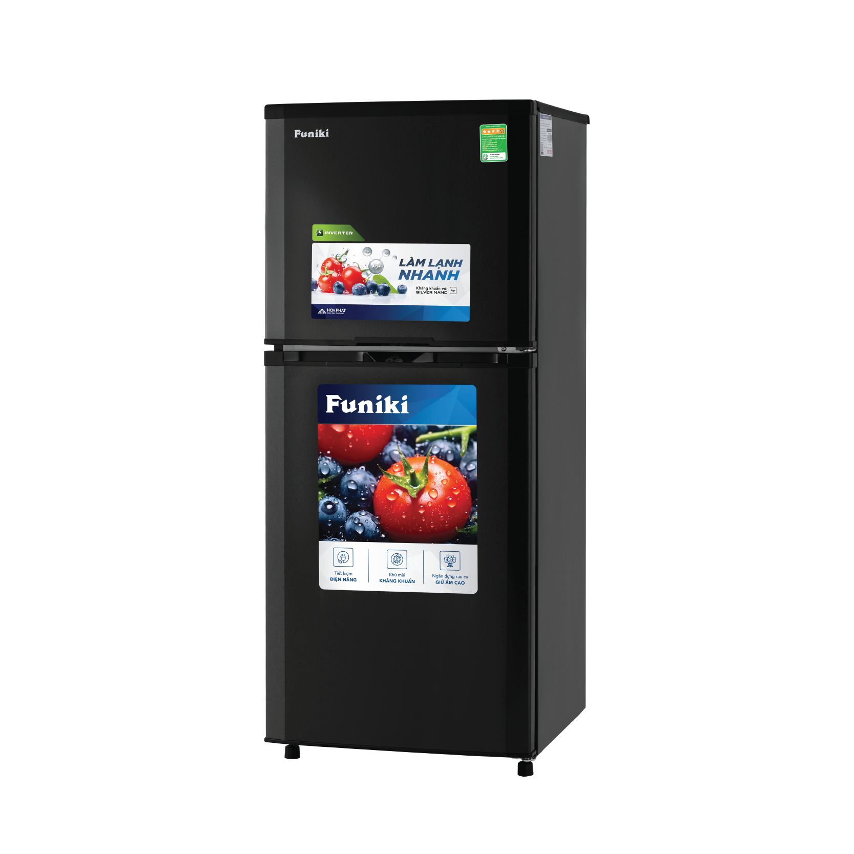 Tủ lạnh Funiki Inverter HR T8185TDG 185 lít - Hình ảnh 3