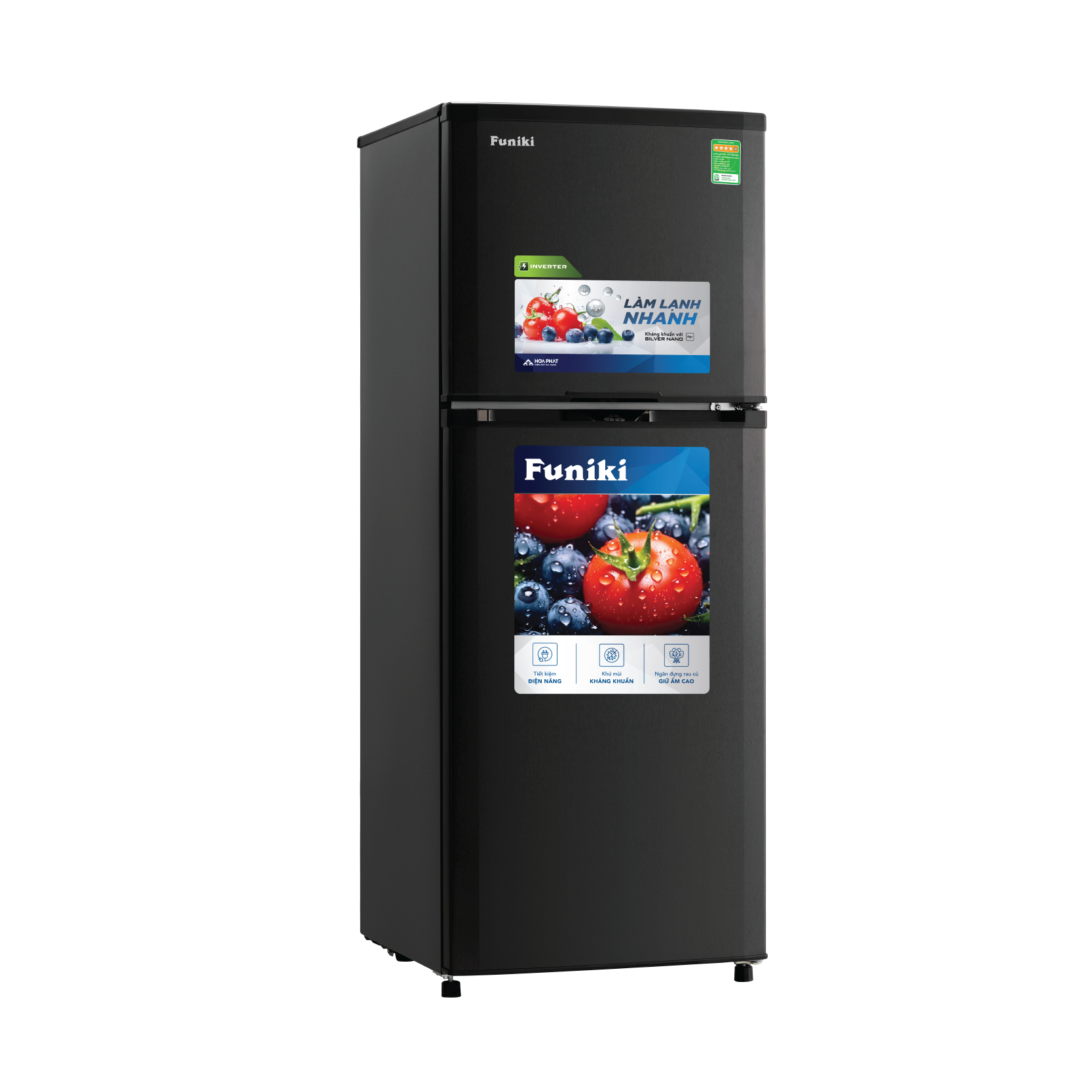 Tủ lạnh Funiki Inverter HR T8209TDG 209 lít - Hình ảnh 3