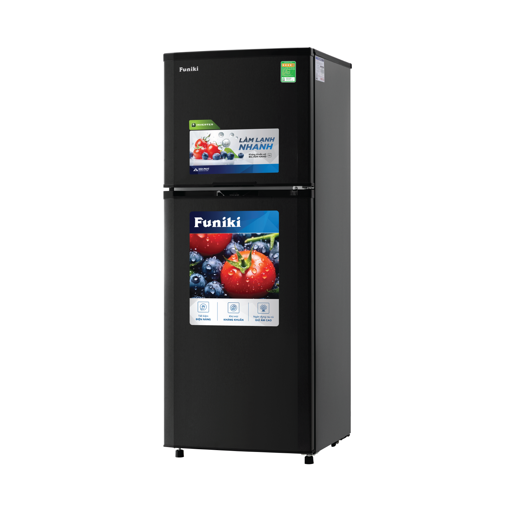 Tủ lạnh Funiki Inverter HR T8209TDG 209 lít - Hình ảnh 2