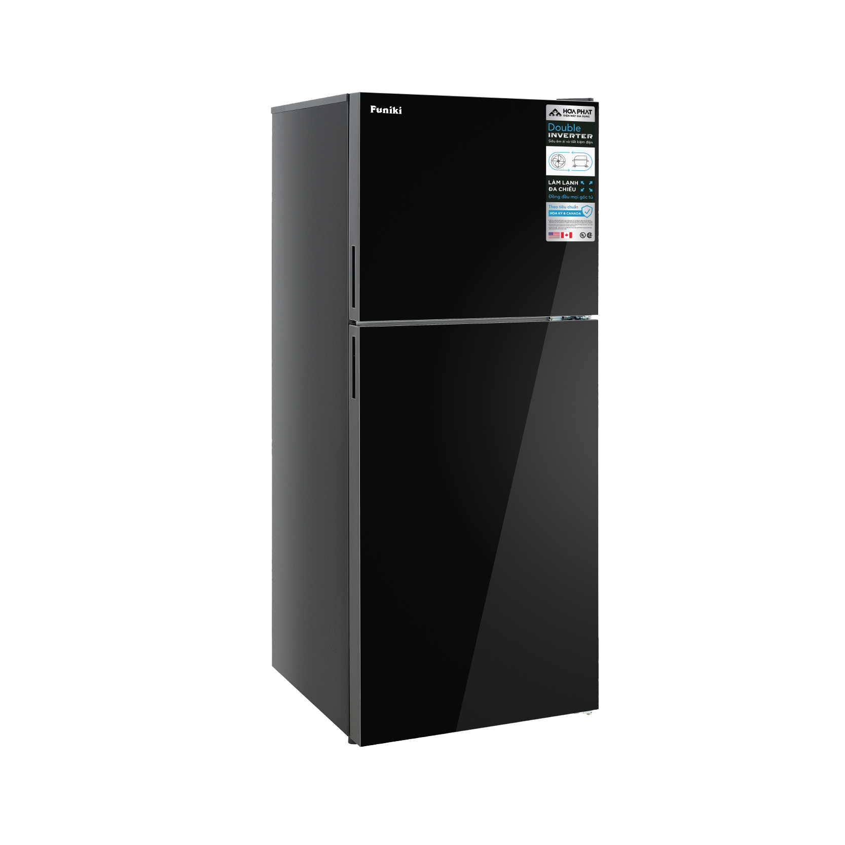 Tủ lạnh cánh kính Funiki Inverter HR T8286GB 286 lít - Hình ảnh 3