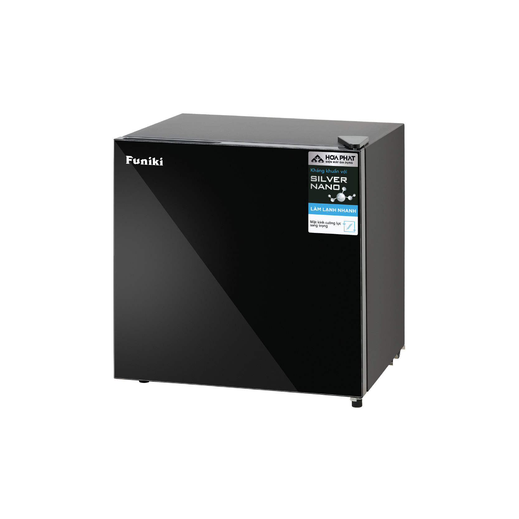 Tủ lạnh mini cánh kính HR S646GB 46 lít - Hình ảnh 2